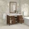 James Martin Vanities 48'' Vanity, Mid Century Walnut w/ 3 CM White Zeus Quartz Top 485-V48-WLT-3WZ - alternate 3